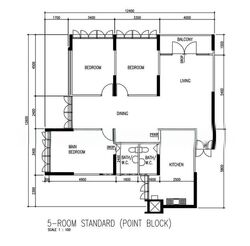 Blk 66 BLANGAH VIEW (Bukit Merah), HDB 5 Rooms #591366621
